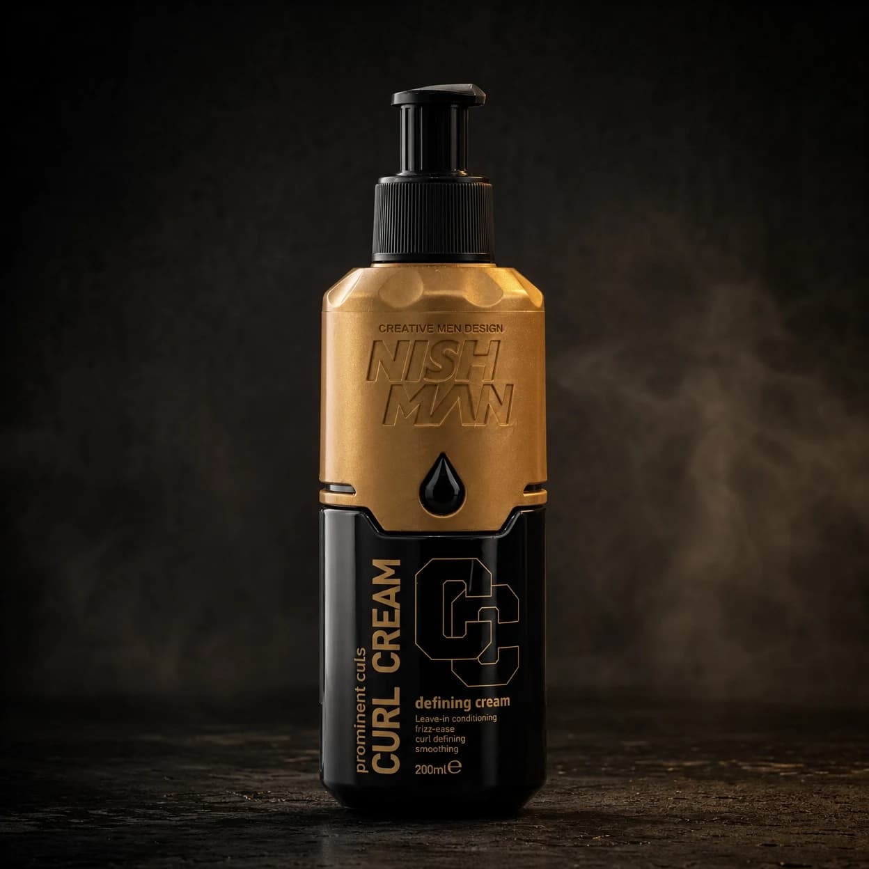 Nish Man Curl Cream - Creme Definidor de Caracóis Masculino